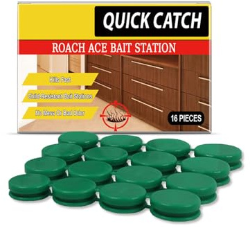 48 PCS Piège à Cafard, Produit Anti Cafard Blatte, Plus Efficace Que à Ultrasons