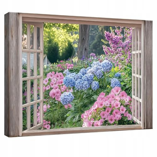 WallArena Leinwand Bilder 120x80 cm | Blumen, Leinwandbilder, Bild auf leinwand, Format: 120x80 cm (BxH) - einteilig auf Canvas Leinwand. Das Leinwand