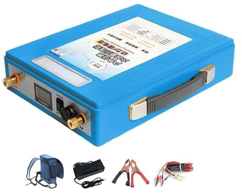 HJGHY 12v 30ah, Estación de energía portátil de 12 V y 30 Ah, 40 Ah, 50 Ah, 60 Ah y 105 Ah. Batería Externa para Camping, Viajes, Pesca y emergencias.