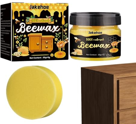 Politur für Holzmöbel | 80g Renovier Glanz | Holztisch Reiniger Mit,für die Pflege in Wohnung, Schrank, Tür, Tisch, Zuhause, Schlafzimmer sowie