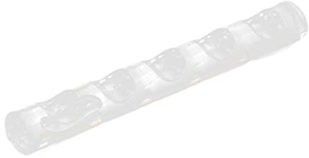 Lmrysalque – Support de pinceaux de Maquillage, Organisateur Portable en Acrylique Transparent à 5 Fentes, Support de Stylo pour pinceaux de Nail Art pour la Maison
