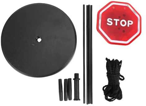 Tissting Indicatore Parcheggio LED Regolabile 130cm/51.18in - Segnale Luminoso Assistente Parcheggio per Garage Auto SUV, Facile Installazione con Base e Corda