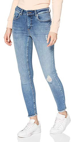 ONLY Damen Onlblush Ankle Skinny Fit, Blau (Light Blue Denim Light Blue Denim), L / 32L
