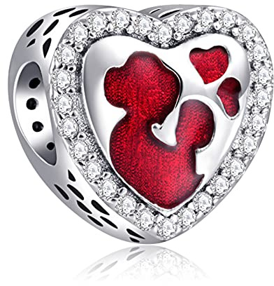 Annmors 925 Sterlingsilber Anhänger Bead Charms für Armband und Kette, für Pandora