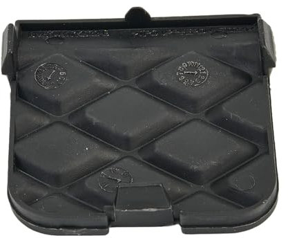 QXWRLD 1Pcs Auto Hinten Stoßstange Zughaken Abdeckung Zubehör Schwarz Hohe Qualität Kunststoff Ersatz, for Ford, for Focus, MK3 Fließheck Stoßstangen-Abschleppösenabdeckung