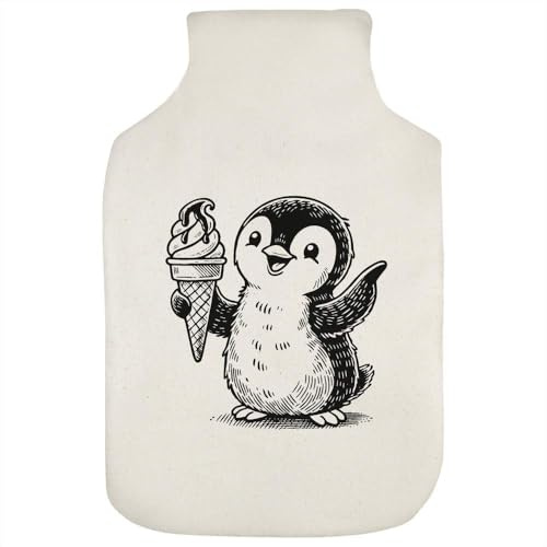 Azeeda 'Pinguin mit Eistüte' Wärmflaschenbezug (HW00039400)