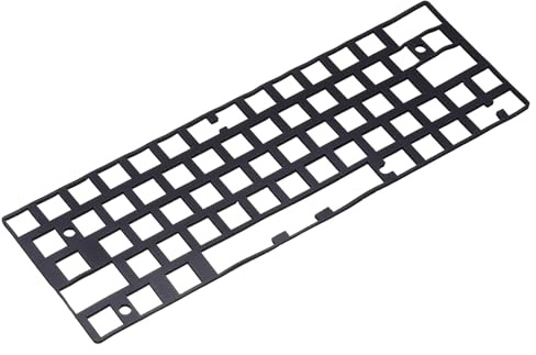 PATIKIL Espuma de teclado de 4 x 11 pulgadas, 64 diseños de teclado de amortiguación de sonido, almohadilla de espuma, interruptores amortiguadores para teclados mecánicos, color negro