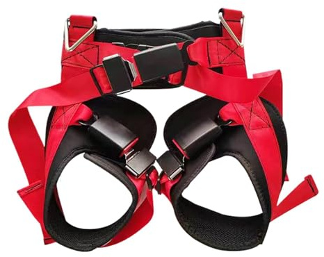 Cinturón de seguridad para trampolín - Arnés de seguridad con cintura con doble hebilla, hebilla para cama elástica | Accesorios de deportes extremos para adultos niños ciclismo en casa correr caminar
