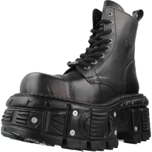 New Rock M-TANK083-C1 Stiefeletten Schwarz Mid Boots