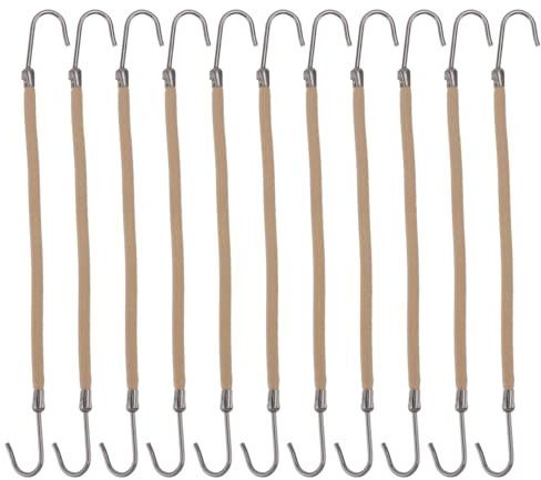 minkissy 20 Stück Pferdeschwanzhaken Set Elastische Haargummis Elastischen Haarhaken Mit Haken Für Schnelles Haarstyling Halbknoten Zöpfe Und Ponytail Halter