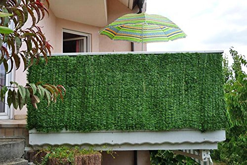 Mendler Balkonsichtschutz N77-500x150cm Tanne hell | Sichtschutz, Windschutz, Verkleidung für Balkon Terrasse Zaun