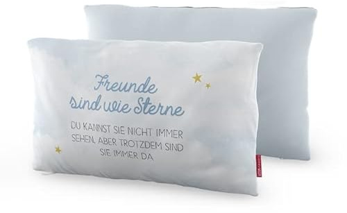 laVida Kuschelkissen für Dich Freunde sind wie Sterne