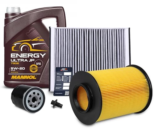 BESTPRICE ATP Inspektionspaket Filterset mit 1x Ölfilter, 1x Innenraumfilter | Kompatibel mit: FORD C-MAX II, C-MAX II Van, FOCUS III, FOCUS III Kasten/Kombi, FOCUS III Kasten/Schrägheck