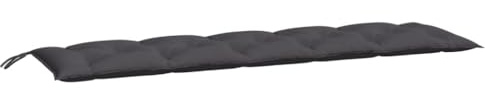 vidaXL Gartenbank-Auflagen 2 STK. Anthrazit 180x50x7 cm Oxford-Gewebe