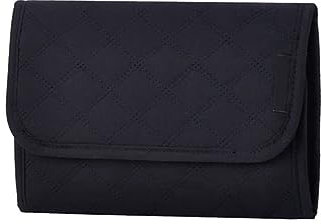 Berichw Organizzatore di Gioielli A Rotolo Borsa Portatile per la Conservazione di Gioielli Ripiegabile Morbida per Gioielli da Viaggio Porta Orecchini e Braccialetti Resistente Facile da USA