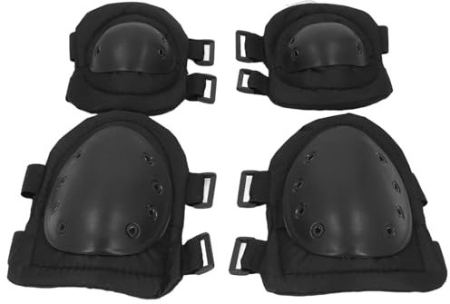 Marhynchus Rodilleras Tácticas Protectoras para, Rodilleras Tácticas, Coderas de Trabajo, Juego de Equipo Profesional para Deportes Al Aire Libre, Rodillera