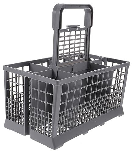 MAGICLULU Cesta Para Lavavajillas De Plástico Abs Resistente Diseño Hueco, Soporte Para Cubiertos y Utensilios De Cocina, Accesorio Práctico Para Almacenamiento y Secado Cocina
