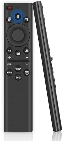 Telecomando di ricambio per Samsung, BN59-01385A, telecomando vocale, controllo vocale e multicompatibilità, universale compatibile con Samsung 2021-2023 Neo LED Smart 4K HD TV
