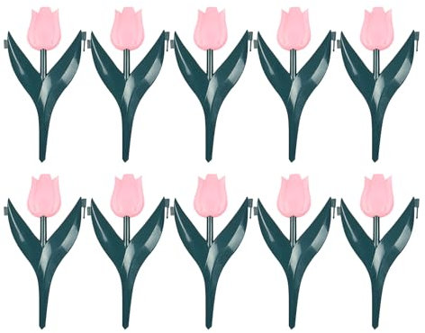 Recinzione Per Aiuole, 10 Pezzi Recinto Decorativo Da Giardino, Accessori da Giardinaggio per Casa Colonica Cimitero Cortile Anteriore e Posteriore