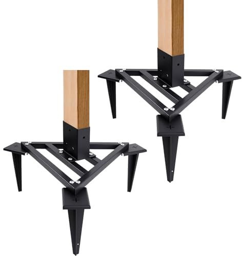 2 Set 2x4 Target Stand Base, Triangle-Shaped Shooting Target Stand for AR500 Steel Targets, Heavy Duty Portable Holder for Outdoor Shooting Range