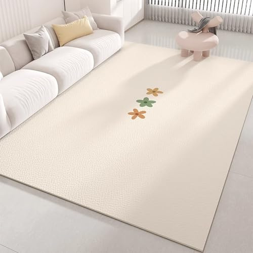 Alfombra Cocina 50X80Cm+50X160Cm Flor Verde Modernas Lavables Alfombras De Cocina Antideslizantes, Antiincrustante, Duradero,Anti Fatiga para Salón, Dormitorio,Baño, Pasillo