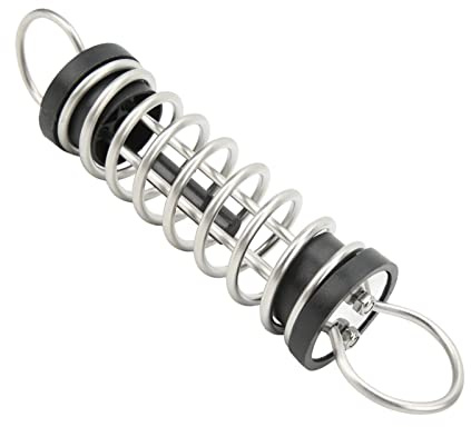 CHICIRIS Molle di Ormeggio per Barche da 6x300 Mm Molle di Ormeggio per Barche Ammortizzanti in Acciaio Inossidabile 304 per Barca, Corda, Catene, Sacchi di Sabbia, Amaca