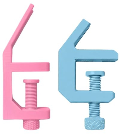 XFSRG Lot de 2 Enfileurs de Curseur pour Fermeture Éclair Continue Outil Professionnel pour l’Installation et la Réparation des Fermetures Éclair pour Couture et Usage Domestique (Rose et Bleu)