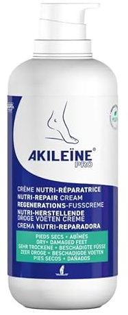Akileine Nutri-Repair-Karite-Regenerations-Fu?creme f?r anspruchsvolle und trockene F??e, 500 ml