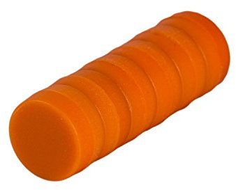 Magnetastico | 6X Starke Neodym Magnete mit Schutzschicht| Farbe Orange & Größe 12x6 mm| Kleine Magnete extra stark, Büromagnete| Mini-Magnet für Magnettafel Kühlschrank Whiteboard & Glasmagnettafel