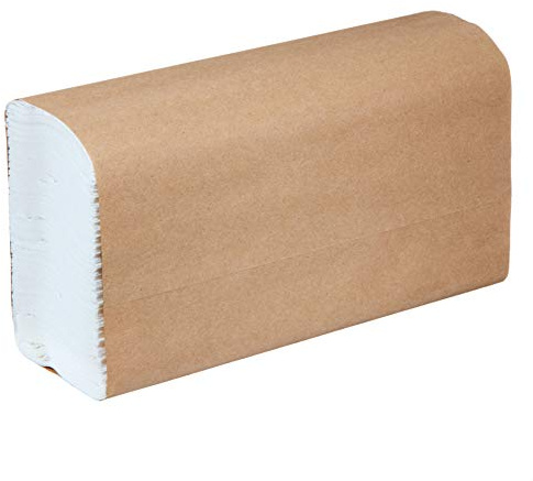 AmazonCommercial FSC Certified Ultra Plus Universal Multifold Paper Towels, 2400 Count, 16 Pack of 150, White