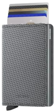 Secrid Slimwallet Cool Grey Einheitsgröße Unisex Erwachsene, Cool Grey, Talla única, Modern