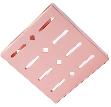 Porte-couteaux Mural sans Perçage en Pp Rose, Rangement la Cuisine