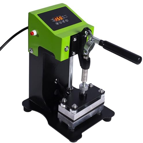 Hydravex Pressa a Caldo a Doppia Piastra, Temperatura Regolabile 0~250 ℉ Controllo LCD, pressa a Caldo Manuale da 600 W per estrarre plastica in Pelle PU, Macchina per Estrazione di Olio di colofonia
