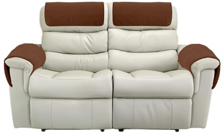 GYHH Armlehnenschoner Für Sessel Mit Tasche, Sesselschoner Sesselauflage, Sesselbezug Für Fernsehsessel, Lambswool Fleece rutschfest Möbelschutz Für Sofa, Stuhl