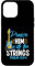 Lodalo con le corde Salmo 150:4 chitarra cristiana Custodia per iPhone 12 Pro Max