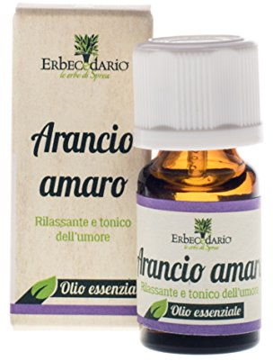 Olio Essenziale Arancio Amaro 100% Naturale, Olio essenziale cosmetico Rilassante e Tonico dell'Umore, Olio essenziale Ideale per Aromaterapia e Massaggi Drenanti - Flacone 8ml