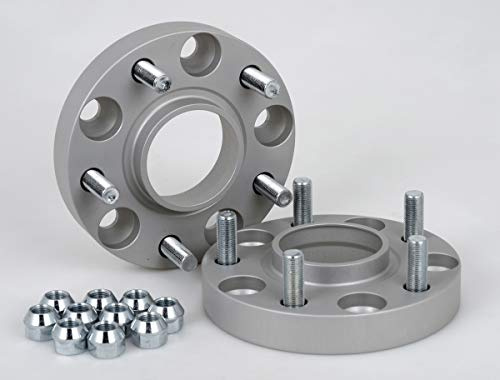 Spurverbreiterung Aluminium 2 Stück (20 mm pro Scheibe / 40 mm pro Achse) inkl. TÜV-Teilegutachten kompatibel mit FORD S-MAX (WA6) (05/2006-12/2014)