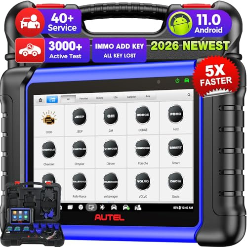 Autel Diagnostic Auto MaxiIM IM508S avec Programmateur Clés XP200, Outil Programmation IM508 KM100 Version 2026, Mise à Jour 2 Ans, Modes Expert & Smart, 3000+ Tests Bidirectionnels, 40+ Service Chaud