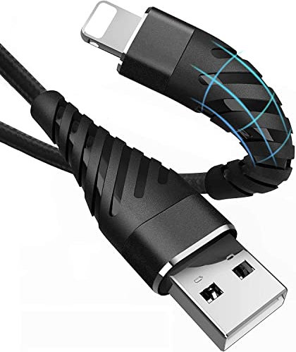 [MFi Certified] iPhone Charger Cable 3m, 2 Pack Lightning Cable 3 Metre Extra Long Fast Charging for Apple 13/12/11/11Pro/11Max/X/XS/XR/XS Max/8/7/6/5S