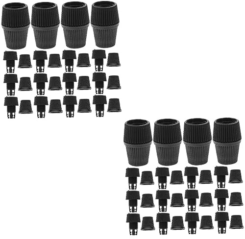 OSALADI 200 Sets Zugentlastung Kabelverbinder Licht Baldachin Cord Grip Hochfeste Pp-materialklemmen