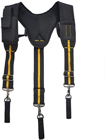 Cinturón de herramientas suspendible ajustable de trabajo de trabajo pesado arnés tirantes acolchados seguridad