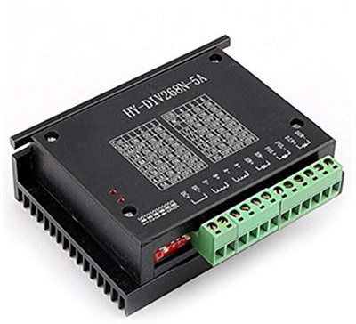 TB6600 5,0 A Schrittmotortreiber, Biphase--CNC-Steuerung für Formengravur, Aluminium-Kühlbox-Design