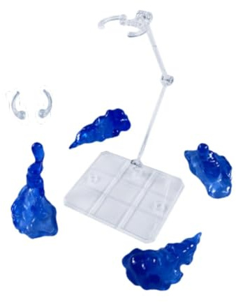 MagiDeal Modelli Effetto Fumo, Oggetti di Scena Artificiali per Bambole mobili, Decorazioni Fai da Te, espositori Portatili, Accessori per scrivania, Camera da, Blu