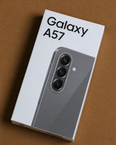Samsung Galaxy A57 5G Smartphone, Awesome Grey, 128GB Storage