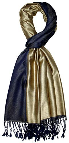 Lorenzo Cana Schal Wendeschal 70% Seide 30% Viskose Schaltuch 70 x 190 cm zweifarbig Schal wendbar Double Face Herrenschal Männerschal