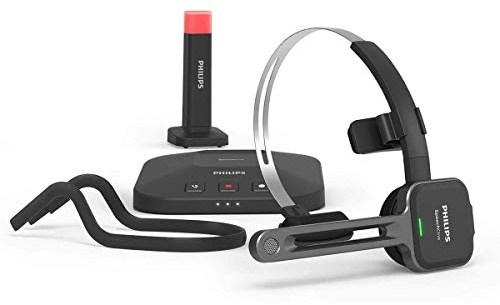 Philips PSM6300 SpeechOne - Cuffie wireless con auricolari, docking station, luce di stato