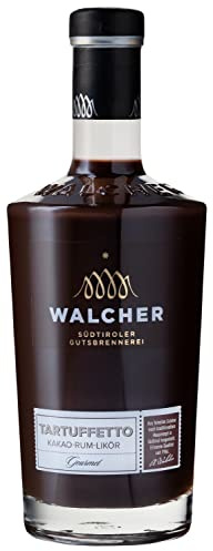 Walcher Brennerei Tartuffetto – Cremiger Kakao-Rum-Likör mit feiner Rum-Note aus Südtirol (1 x 0,7 l)