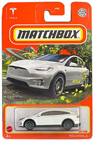 Matchbox Auto Tesla Model X 59/100 (weiß)