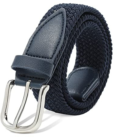 AWAYTR Kids Elastic Braided Belt - Stretch Golf Belts for Boys and Girls