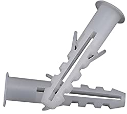 ACiyD Dübel Kunststoff Spreizdübel Nylon Blechschrauben Befestigungsschraube Hohlraumanker Schrauben Rohr Gipskarton Wandanker (Länge : M12 50PCS) (M8 100PCS)
